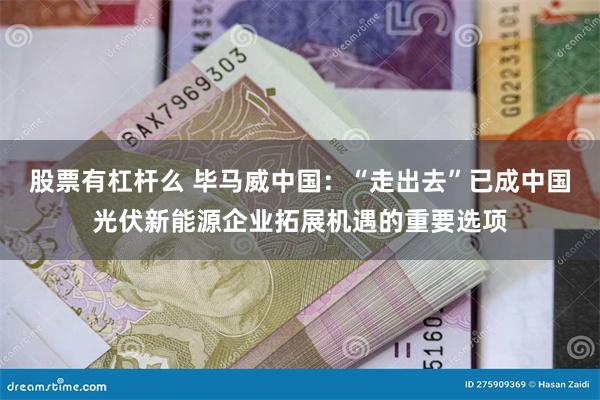 股票有杠杆么 毕马威中国：“走出去”已成中国光伏新能源企业拓展机遇的重要选项