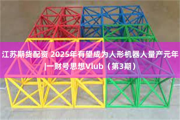 江苏期货配资 2025年有望成为人形机器人量产元年|一财号思想Vlub（第3期）