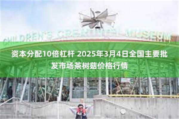 资本分配10倍杠杆 2025年3月4日全国主要批发市场茶树菇价格行情